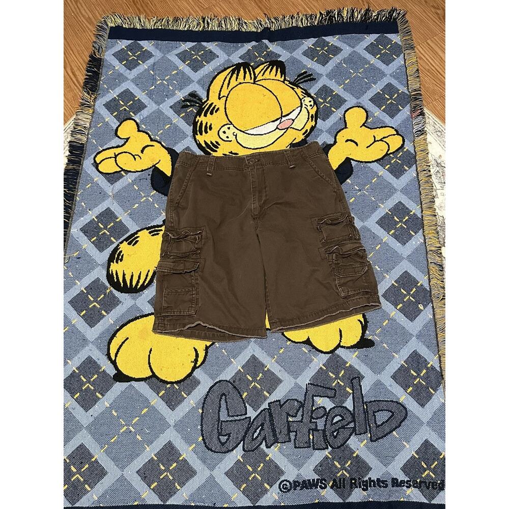 Vintage Y2K Plugg Cargo Shorts
